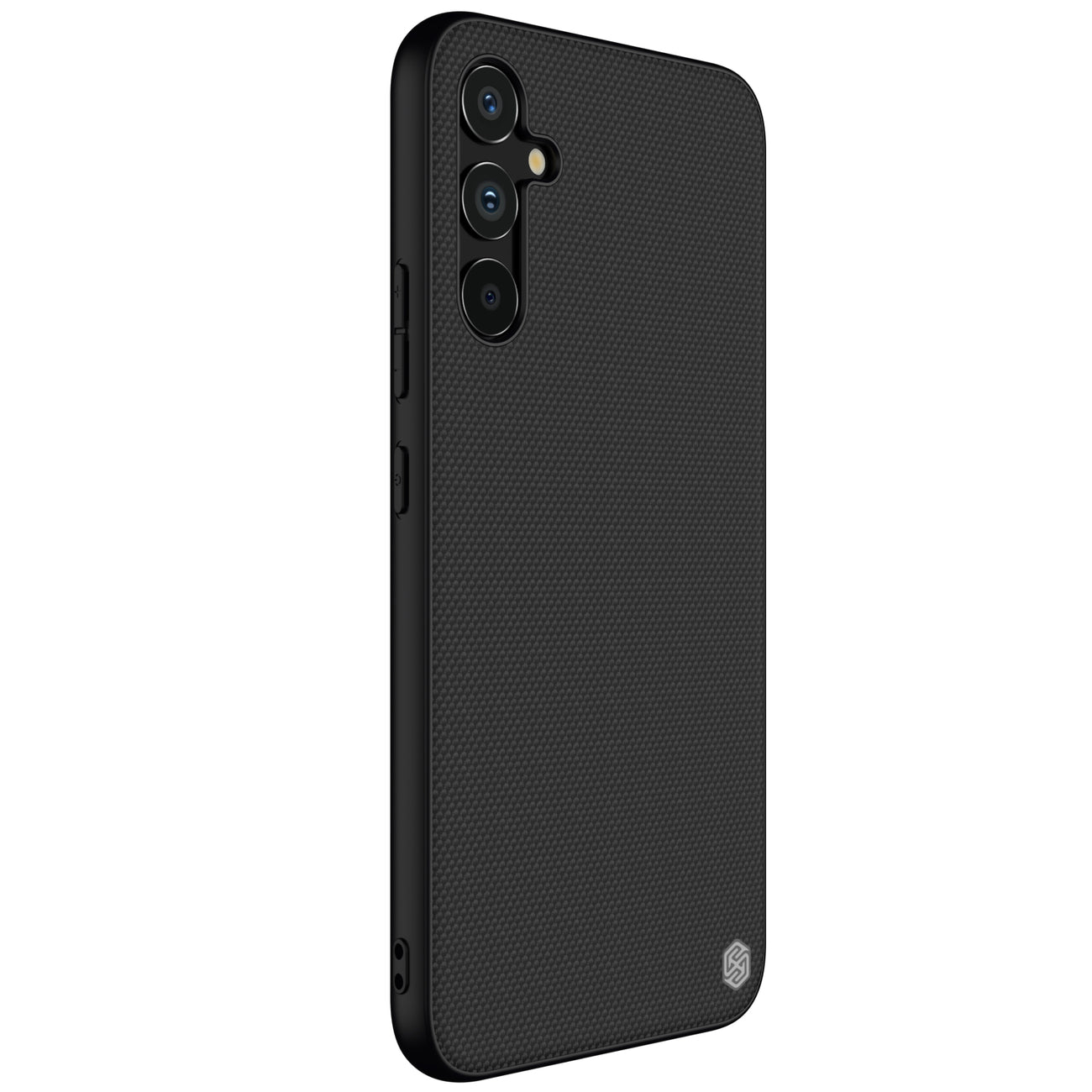 Nillkin Samsung Galaxy A34 5G Textured Case Σκληρή Θήκη με Πλαίσιο Σιλικόνης - Black
