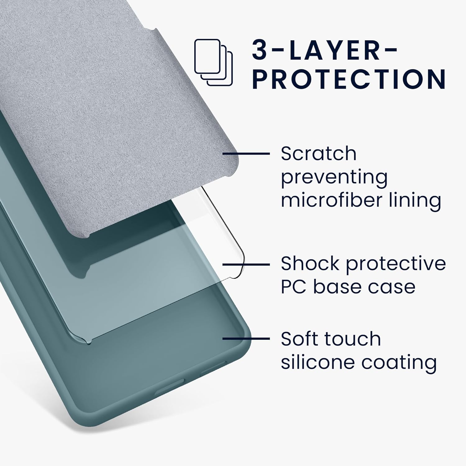 KW Xiaomi Redmi Note 13 Pro 5G / Poco X6 5G Θήκη Σιλικόνης Rubberized TPU - Antique Stone