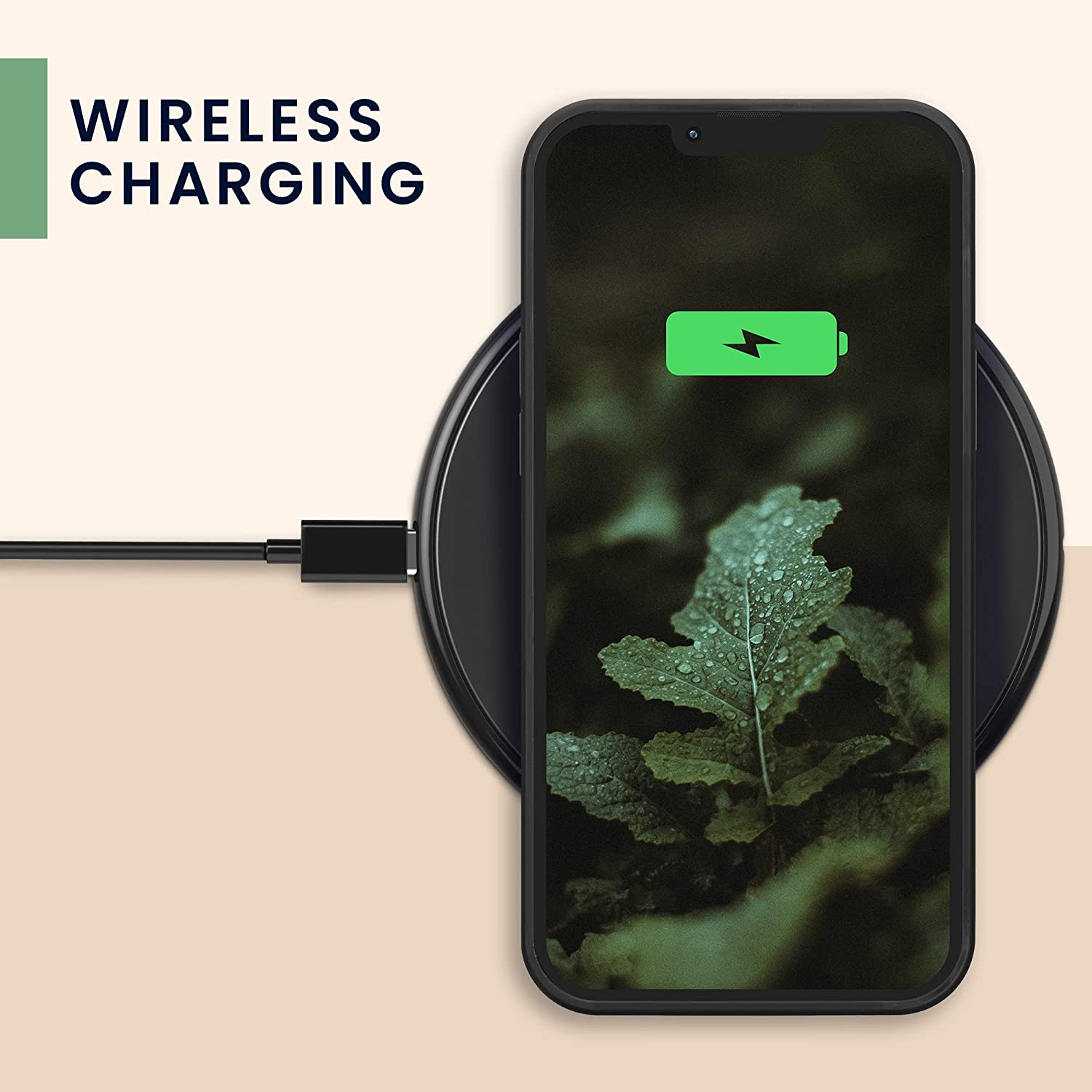 KW iPhone 14 Plus Θήκη από Φυσικό Ξύλο Design Mayan Calendar - Brown / Black - 59125.02