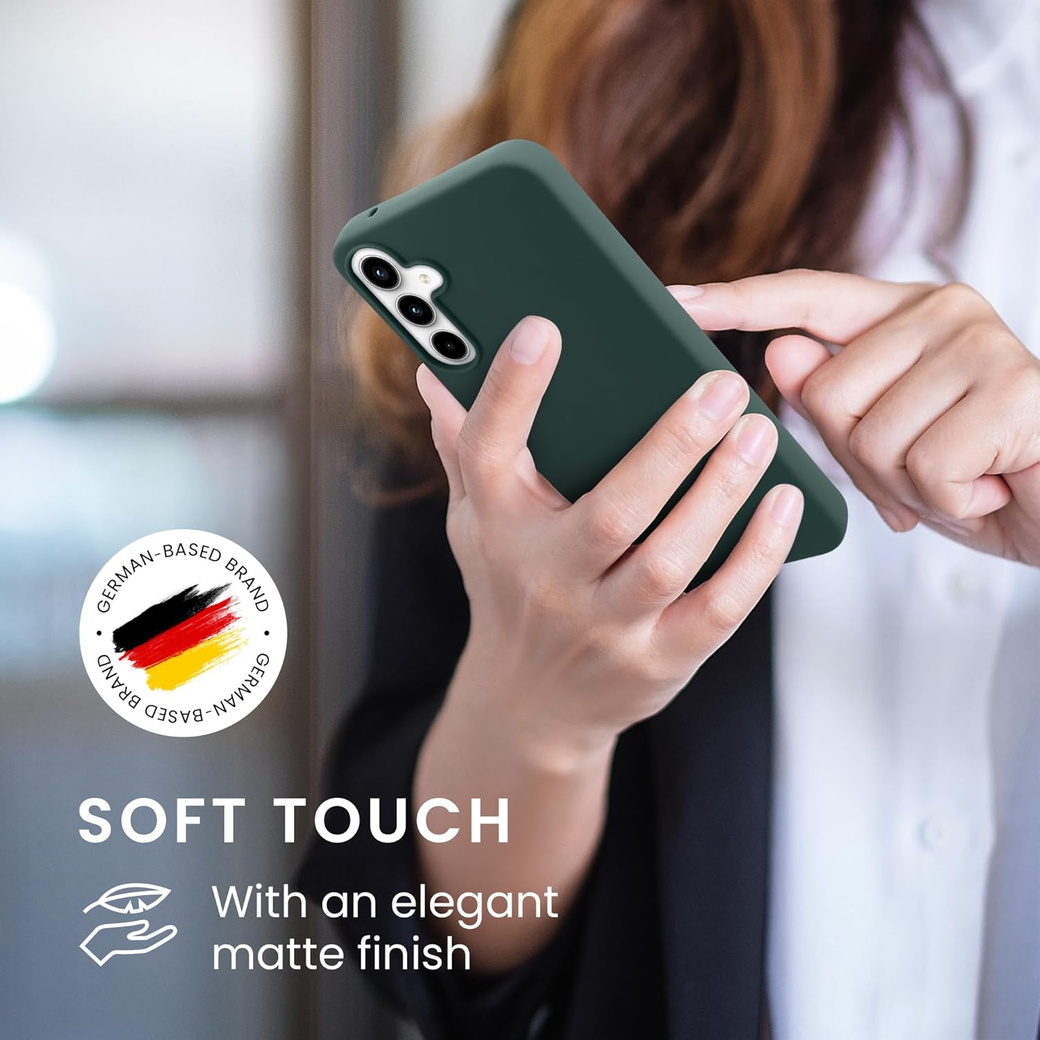 KW Samsung Galaxy A55 5G Λεπτή Θήκη Σιλικόνης TPU - Teal