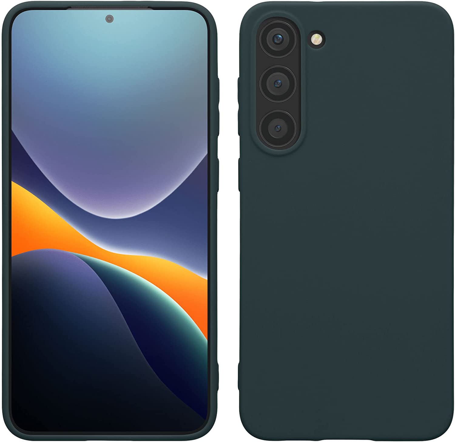 KW Samsung Galaxy S23+ Θήκη Σιλικόνης TPU - Dark Slate - 60283.202