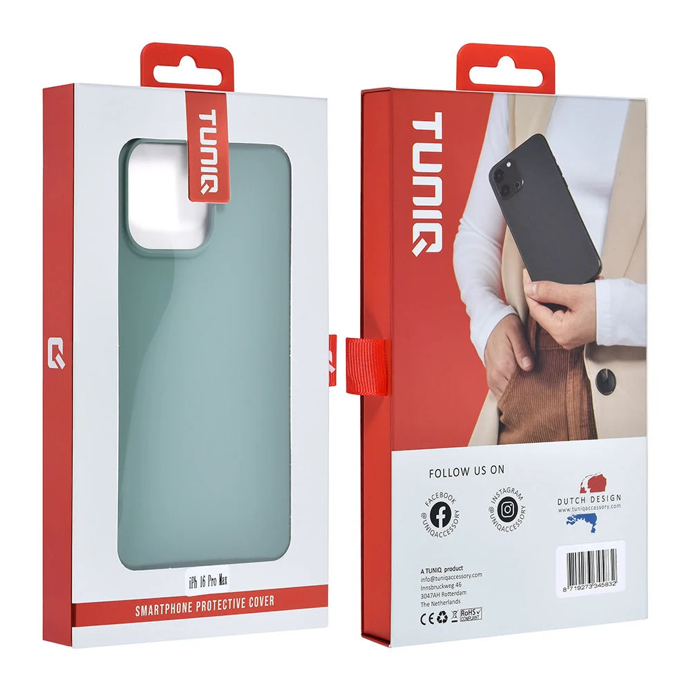 Tuniq iPhone 16 Pro Max Premium Liquid Silicone Θήκη Σιλικόνης - Green