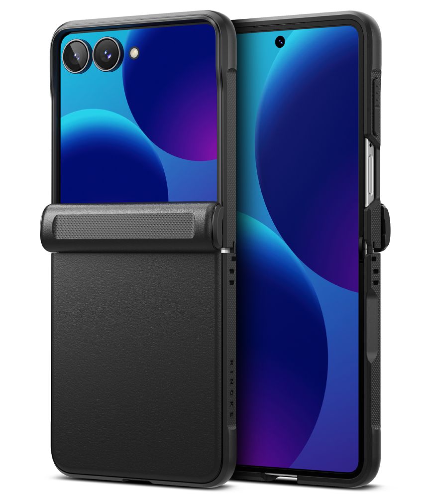 Ringke Samsung Galaxy Z Flip8 - Σκληρή Θήκη με Πλαίσιο Σιλικόνης - Onyx Flap - Black
