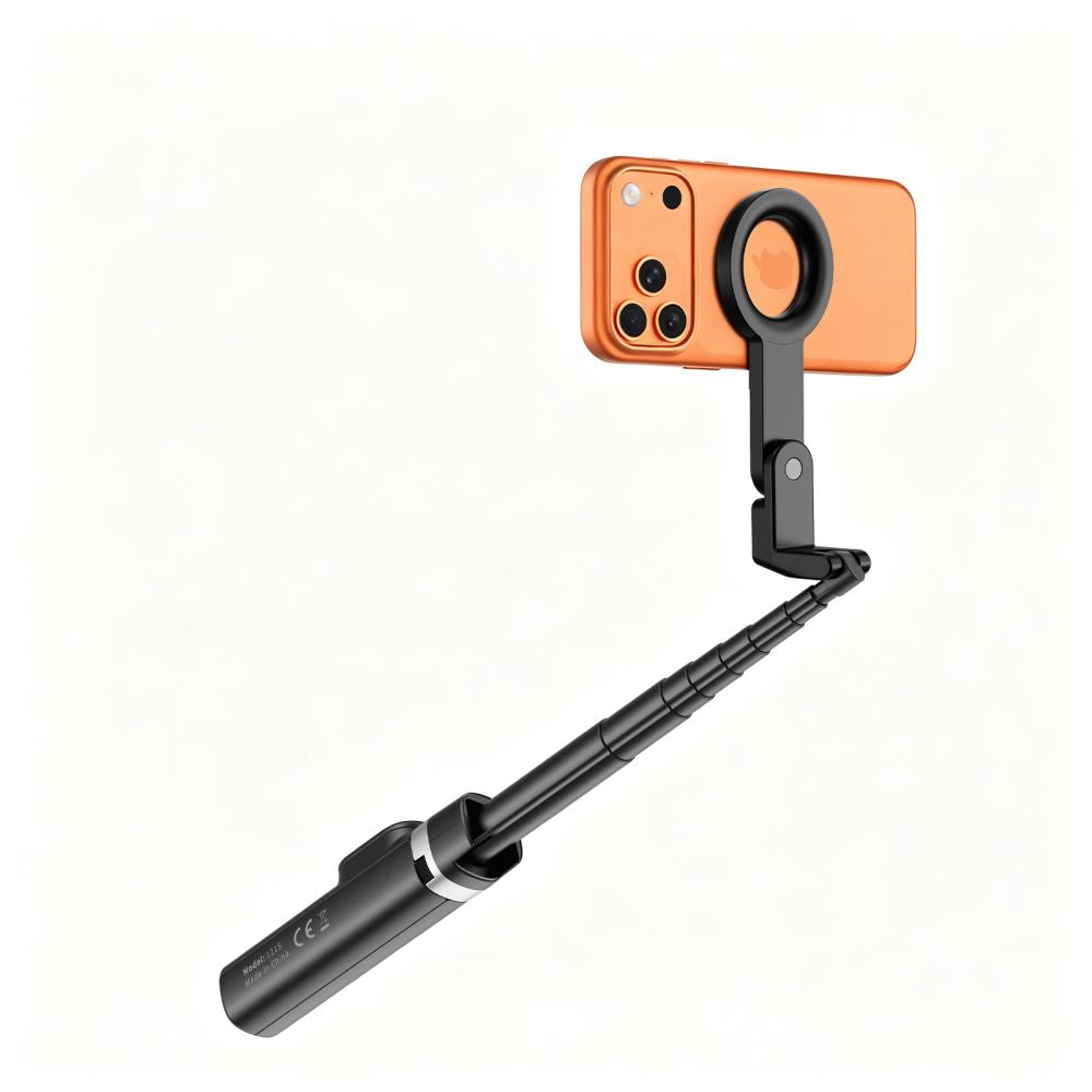 Tech-Protect Ασύρματο MagSafe Bluetooth Selfie Stick με Τρίποδο και Τηλεχειριστήριο - L11S - Black