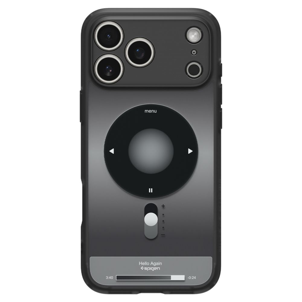 Spigen iPhone 18 Pro Max / iPhone 17 Pro Max - Σκληρή Θήκη με Πλαίσιο Σιλικόνης Και MagSafe - Ultra Hybrid Classic - Classic Black