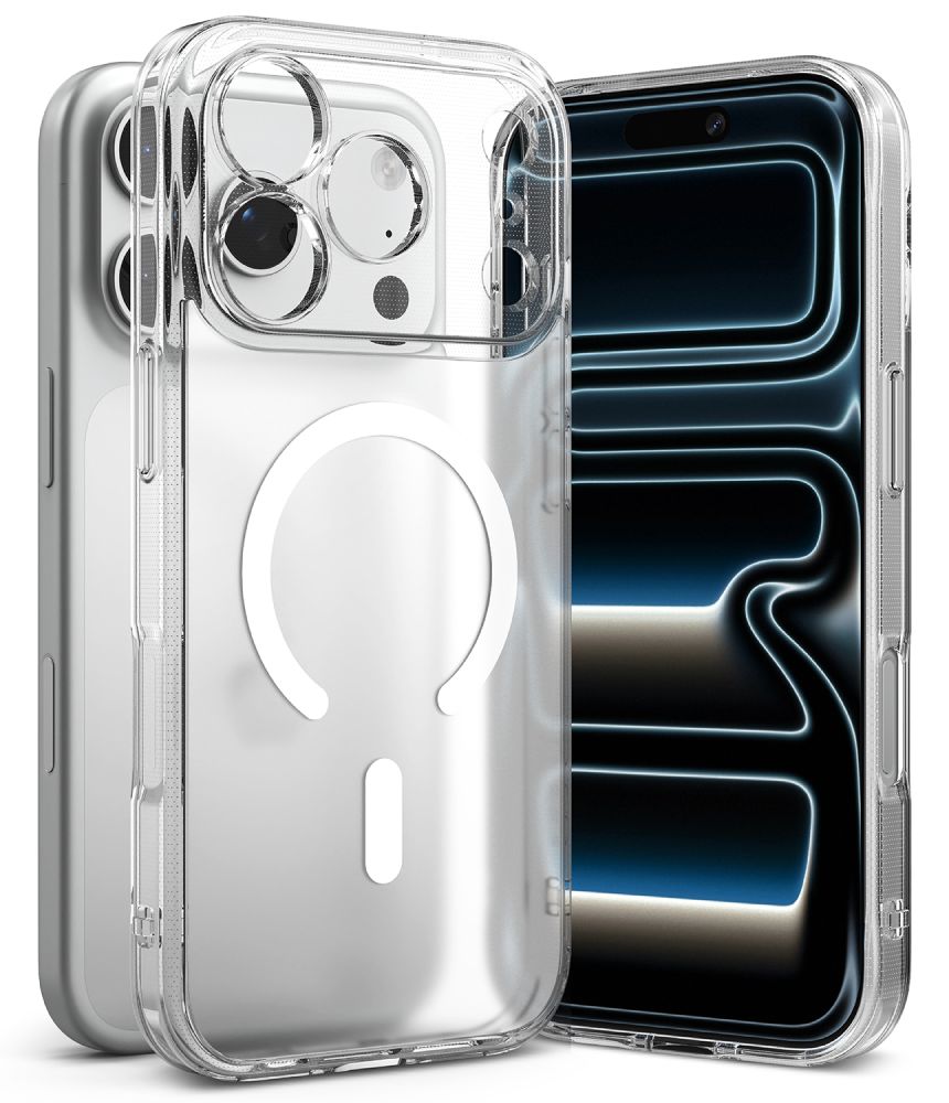 Ringke iPhone 18 Pro Max / iPhone 17 Pro Max - Σκληρή Θήκη με Πλαίσιο Σιλικόνης MagSafe - Fusion Magnetic - Matte Clear