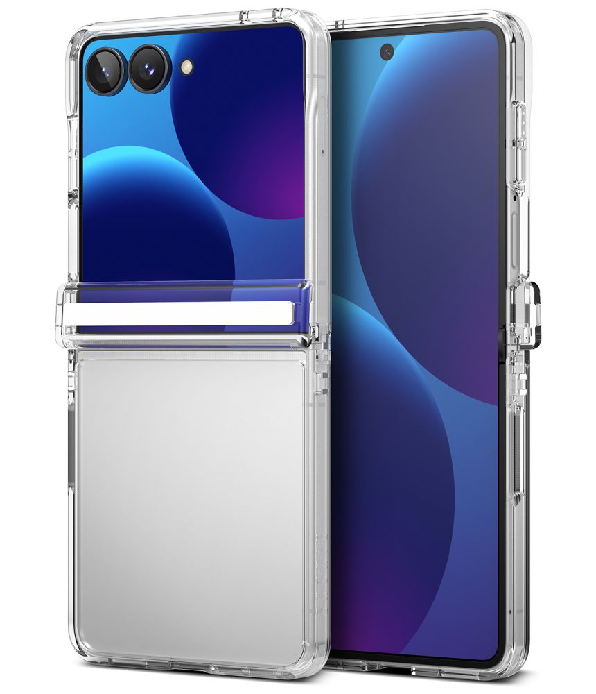 Ringke Samsung Galaxy Z Flip8 - Σκληρή Θήκη με Πλαίσιο Σιλικόνης - Fusion Flap - Clear