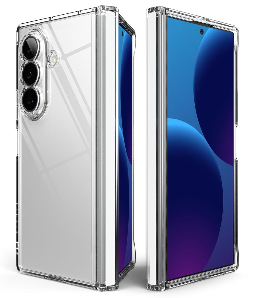 Ringke Samsung Galaxy Z Fold8 Ultra - Σκληρή Θήκη με Πλαίσιο Σιλικόνης - Fusion Flap - Clear