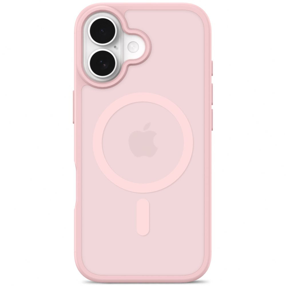 Tech-Protect iPhone 17 - Σκληρή Θήκη με Πλαίσιο Σιλικόνης και MagSafe - BasicMag - Matte Pink