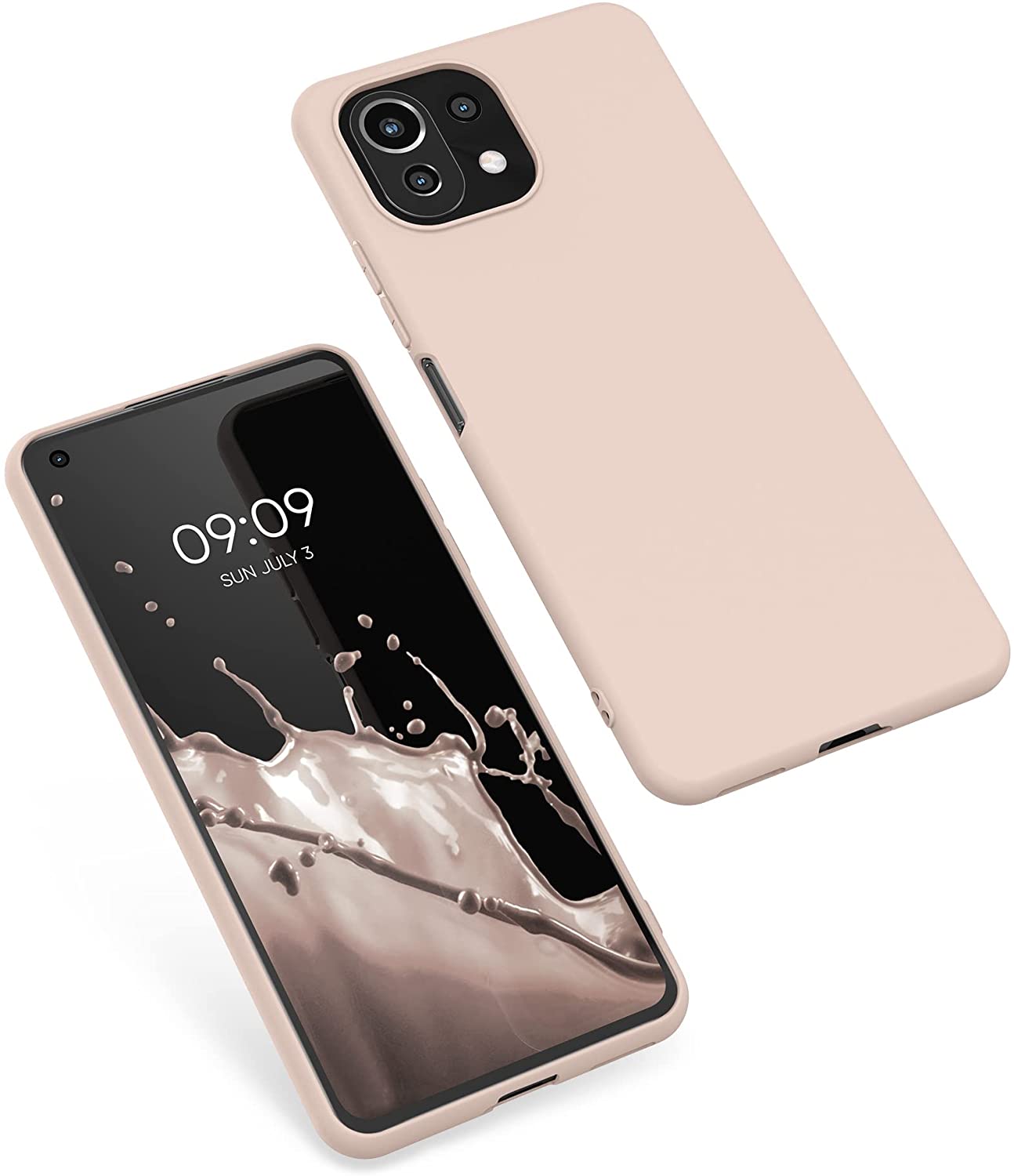 KW Xiaomi Mi 11 Lite / Mi 11 Lite 5G Θήκη Σιλικόνης TPU - Coconut Swirl - 54726.225
