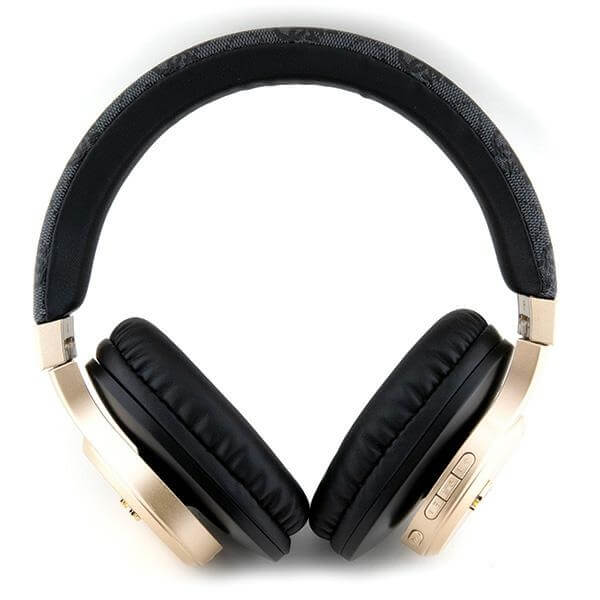 Guess Over-Ear 4G Script - Ασύρματα Bluetooth Ακουστικά - Black