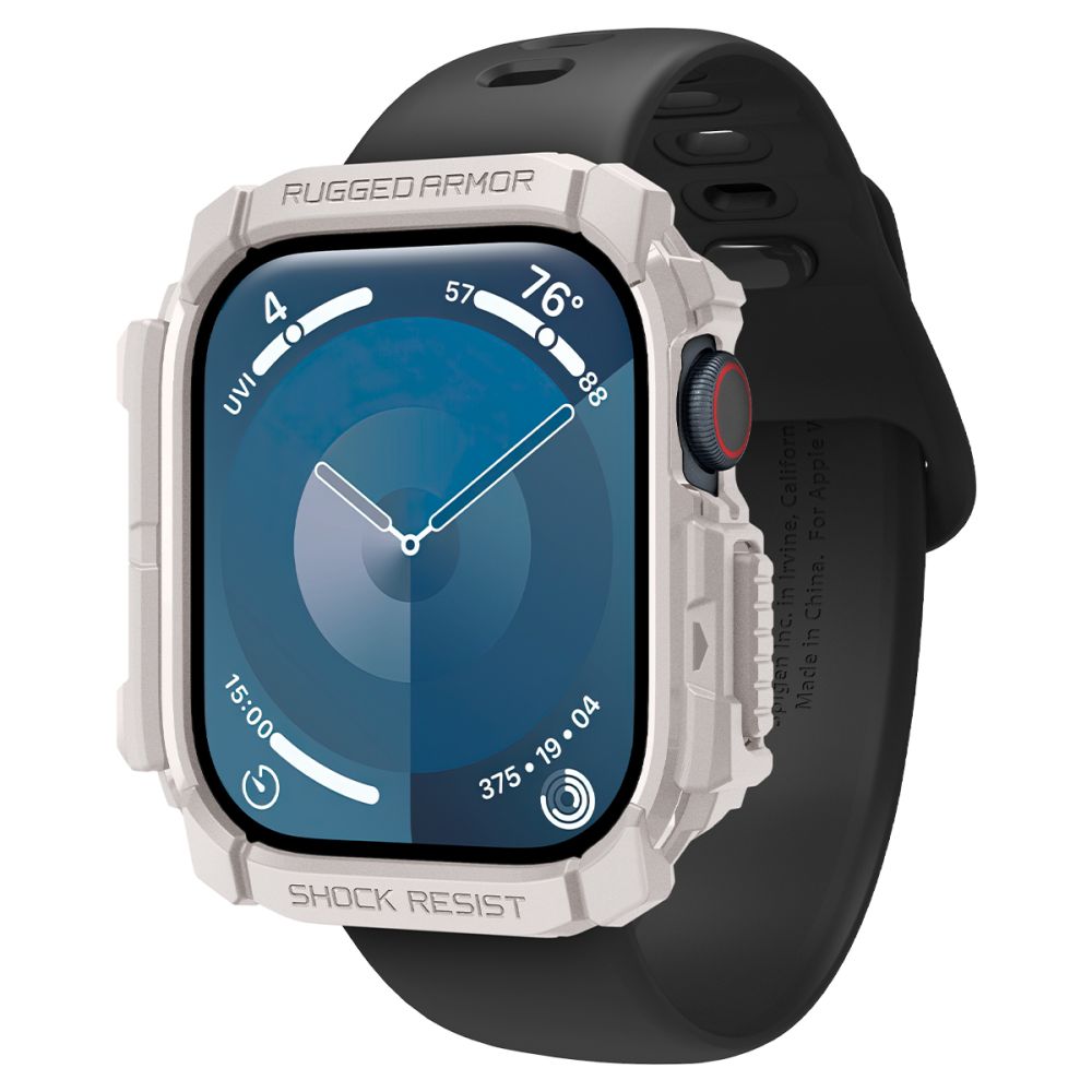 Spigen Θήκη Apple Watch 10/11 - 46mm Rugged Armor - Dune Beige