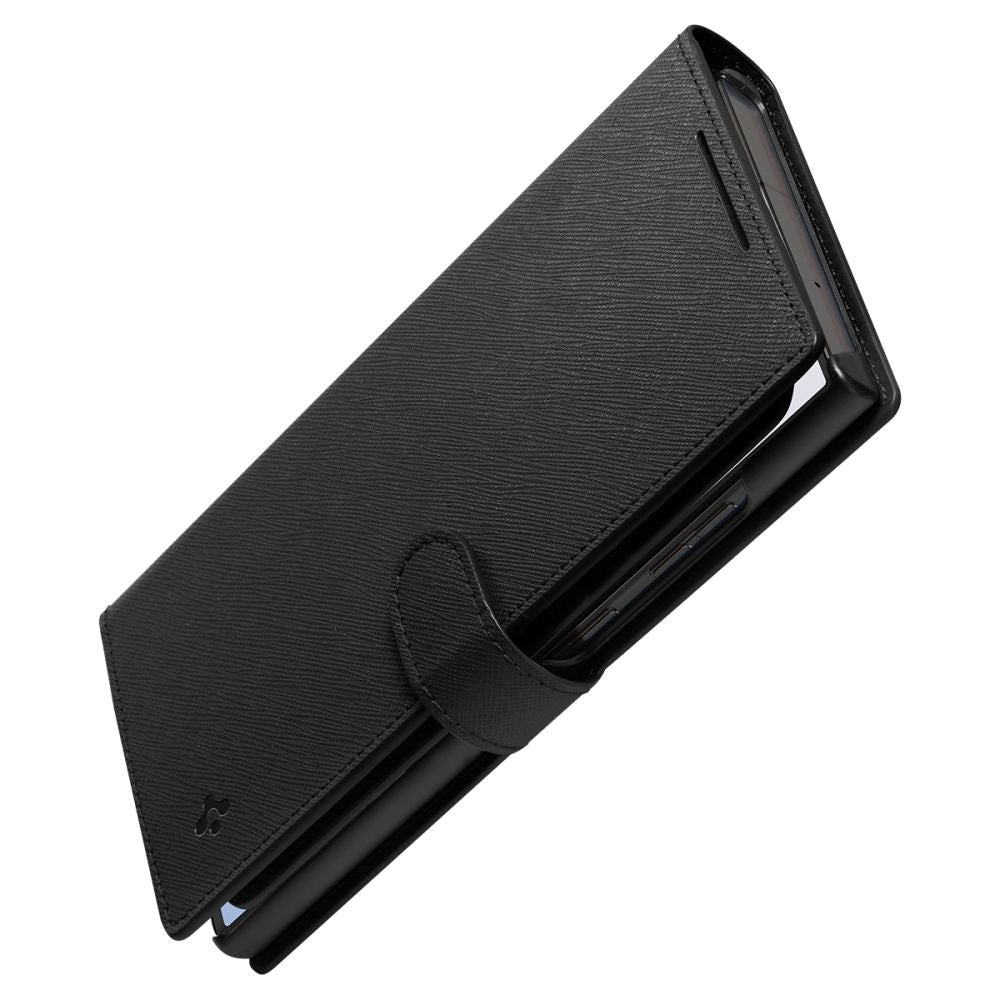 Spigen Samsung Galaxy S23 Ultra Wallet S Plus Θήκη Πορτοφόλι από Δερματίνη - Black