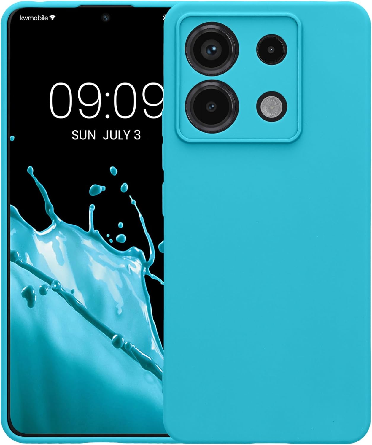 KW Xiaomi Redmi Note 13 Pro 5G / Poco X6 5G Θήκη Σιλικόνης TPU - Cool Glacier