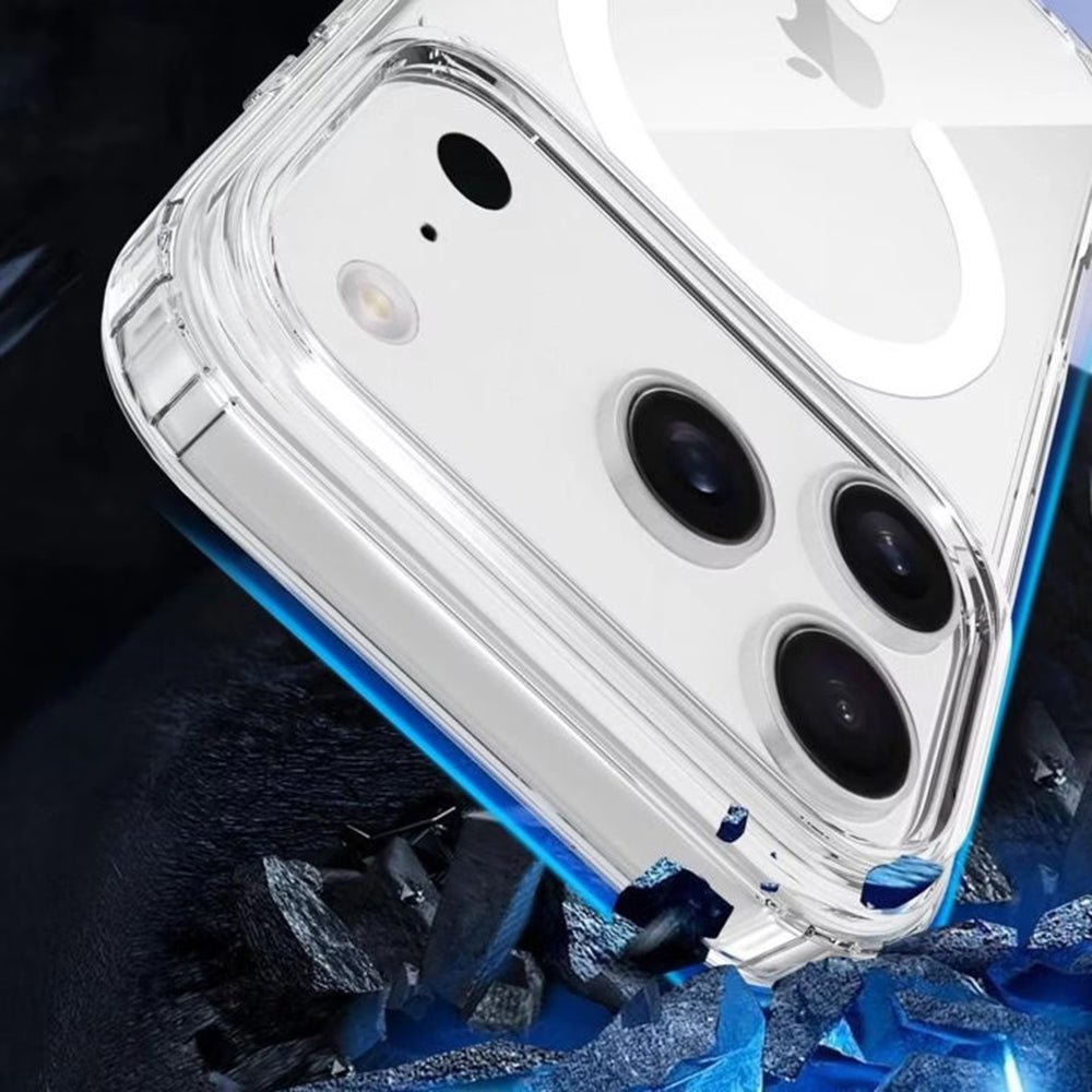 3MK iPhone 17 Pro Max Θήκη Σιλικόνης με MagSafe - Armor MagCase - Clear