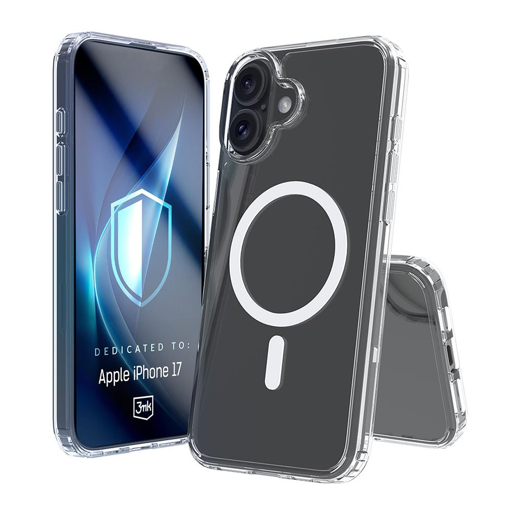3MK iPhone 17 Θήκη Σιλικόνης με MagSafe - Armor MagCase - Clear