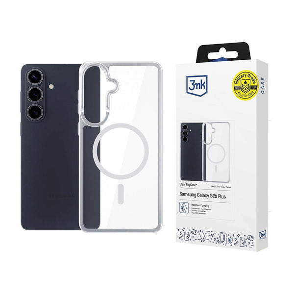 3MK Samsung Galaxy S26 Θήκη Σιλικόνης με MagSafe - Armor MagCase - Clear