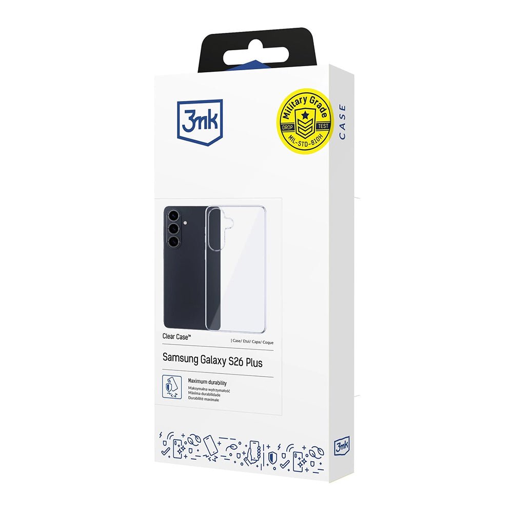 3MK Samsung Galaxy S26 Θήκη Σιλικόνης TPU - Clear Case - Clear