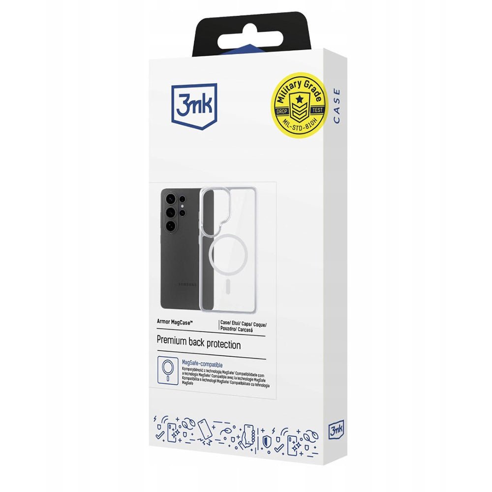 3MK Samsung Galaxy S26 Ultra Θήκη Σιλικόνης με MagSafe - Armor MagCase - Clear