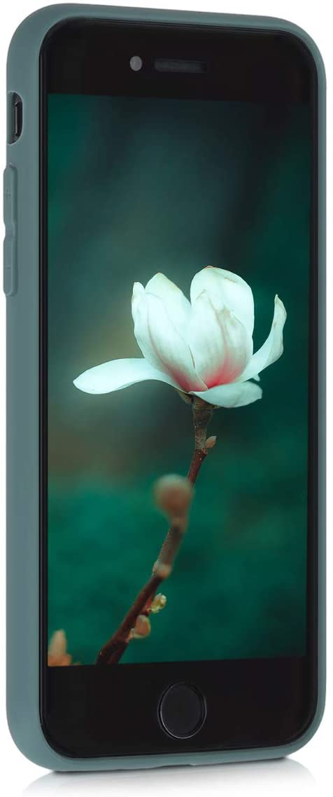 KW iPhone SE 2022 / SE 2020 / 7 / 8 Θήκη Σιλικόνης TPU - Blue Green - 39458.171