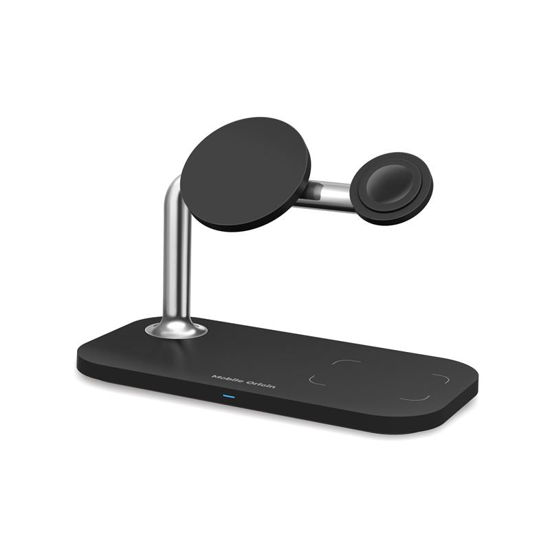 Mobile Origin 3in1 Ασύρματη Βάση Φόρτισης MagSafe MO1 - Black