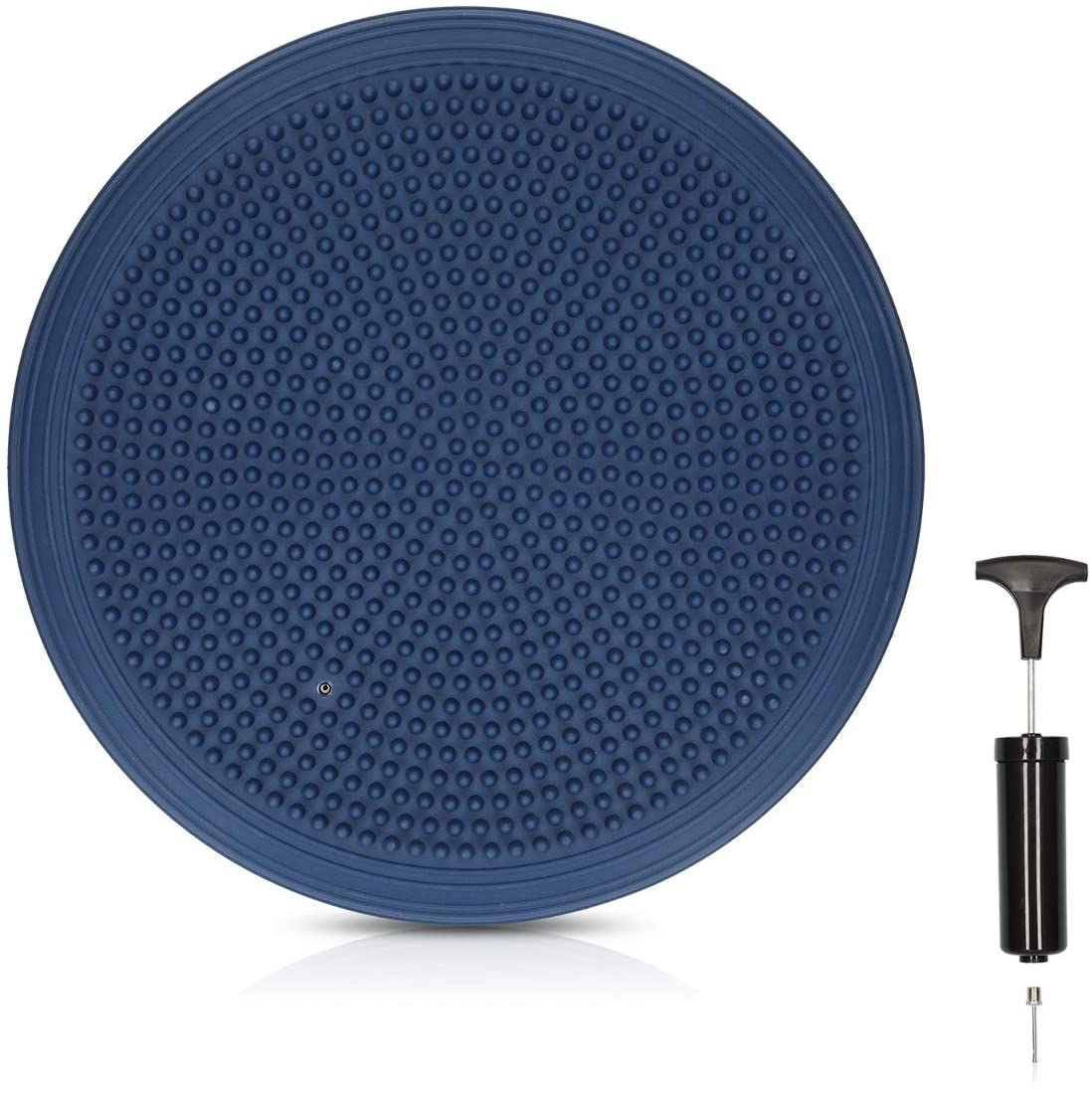 Navaris Μαξιλάρι Στάσης Σώματος / Σανίδα Ισορροπίας - 33cm - Dark Blue - 49286.38