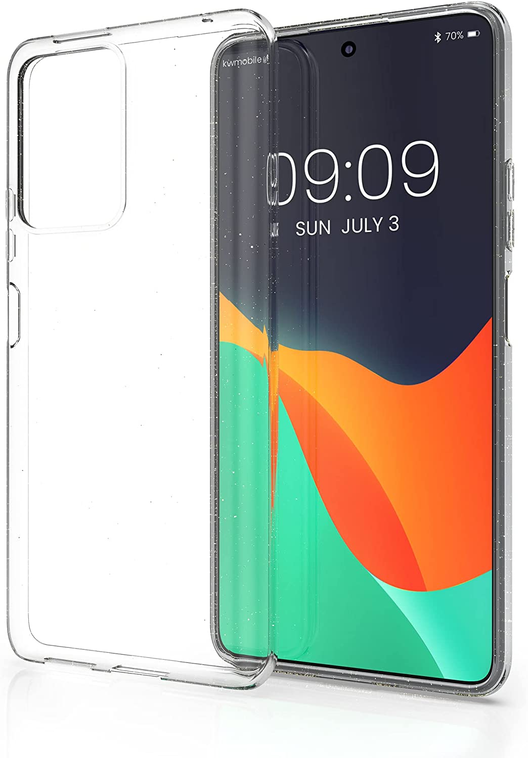 KW Xiaomi 11T / 11T Pro Θήκη Σιλικόνης TPU Design Glitter Uniform - Διάφανη - 56840.01