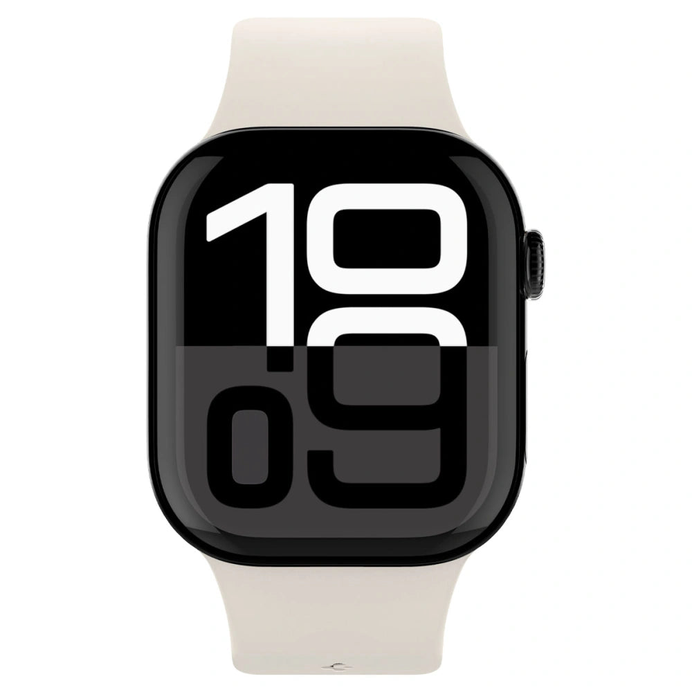 Spigen Λουράκι Apple Watch 8/9/10/11 - SE (1/2/3) - 40/41/42mm Nano Pop Σιλικόνης - Orange / Beige