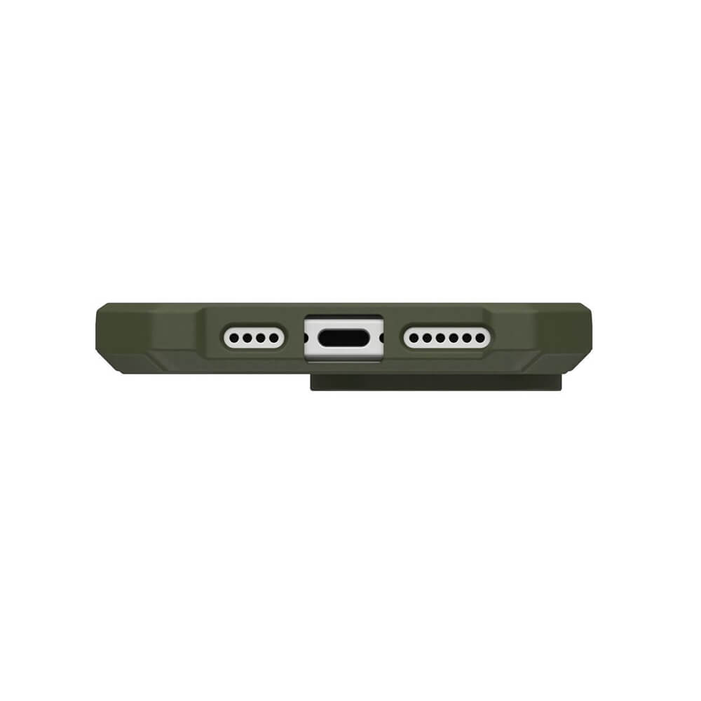UAG iPhone 16 Pro Essential Armor MagSafe Θήκη Σιλικόνης TPU με MagSafe - Olive Drab