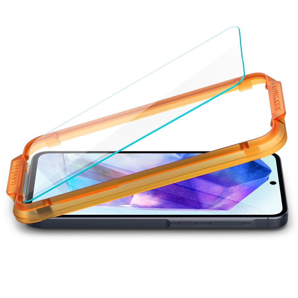 Spigen Samsung Galaxy A55 5G ALM GLAS.tR HD Tempered Glass Αντιχαρακτικό Γυαλί Οθόνης 9H - 2 Τεμάχια - Διάφανα