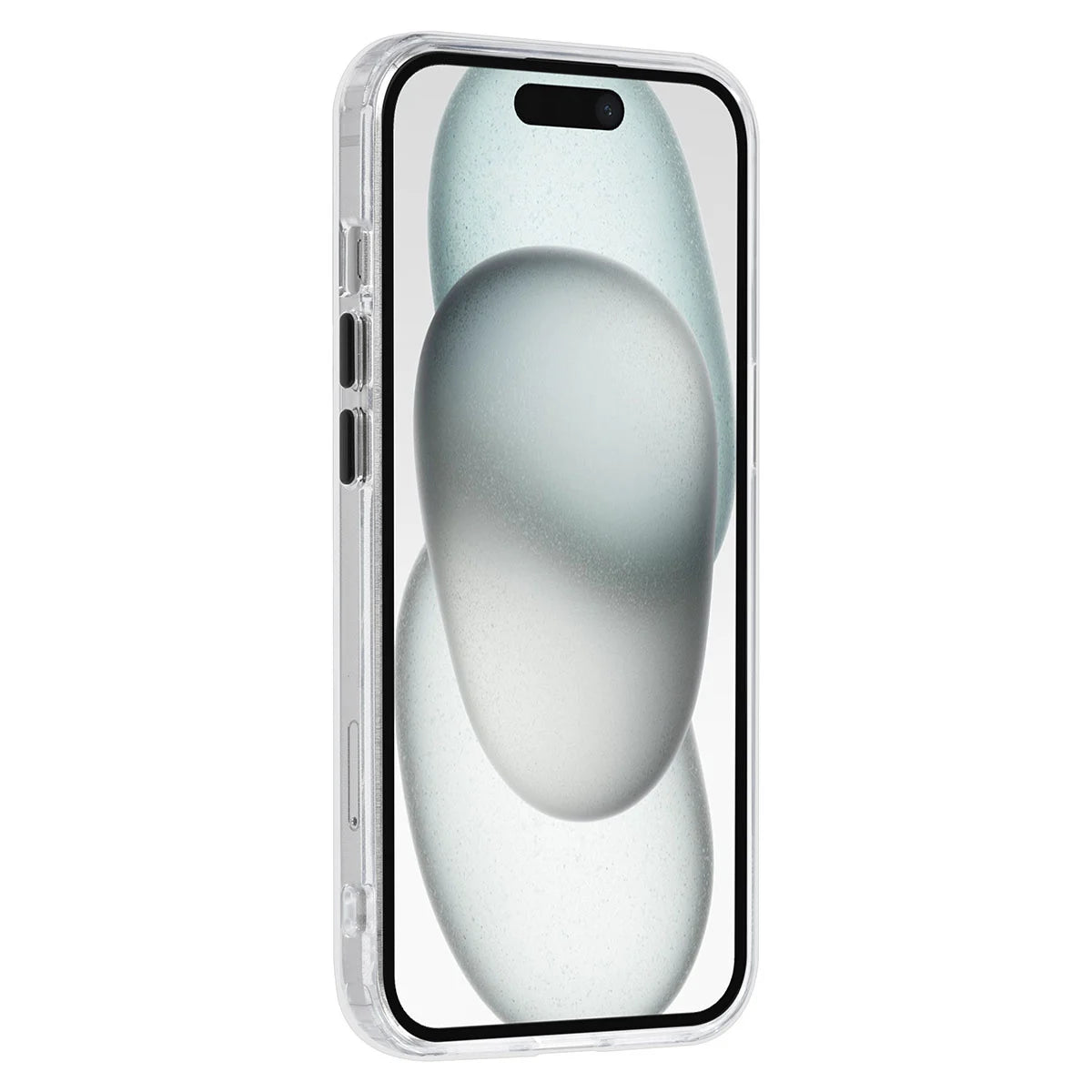 Tuniq iPhone 15 - Σκληρή MagSafe Θήκη με Περιστρεφόμενο Δαχτυλίδι Συγκράτησης - Διάφανη / Μαύρη