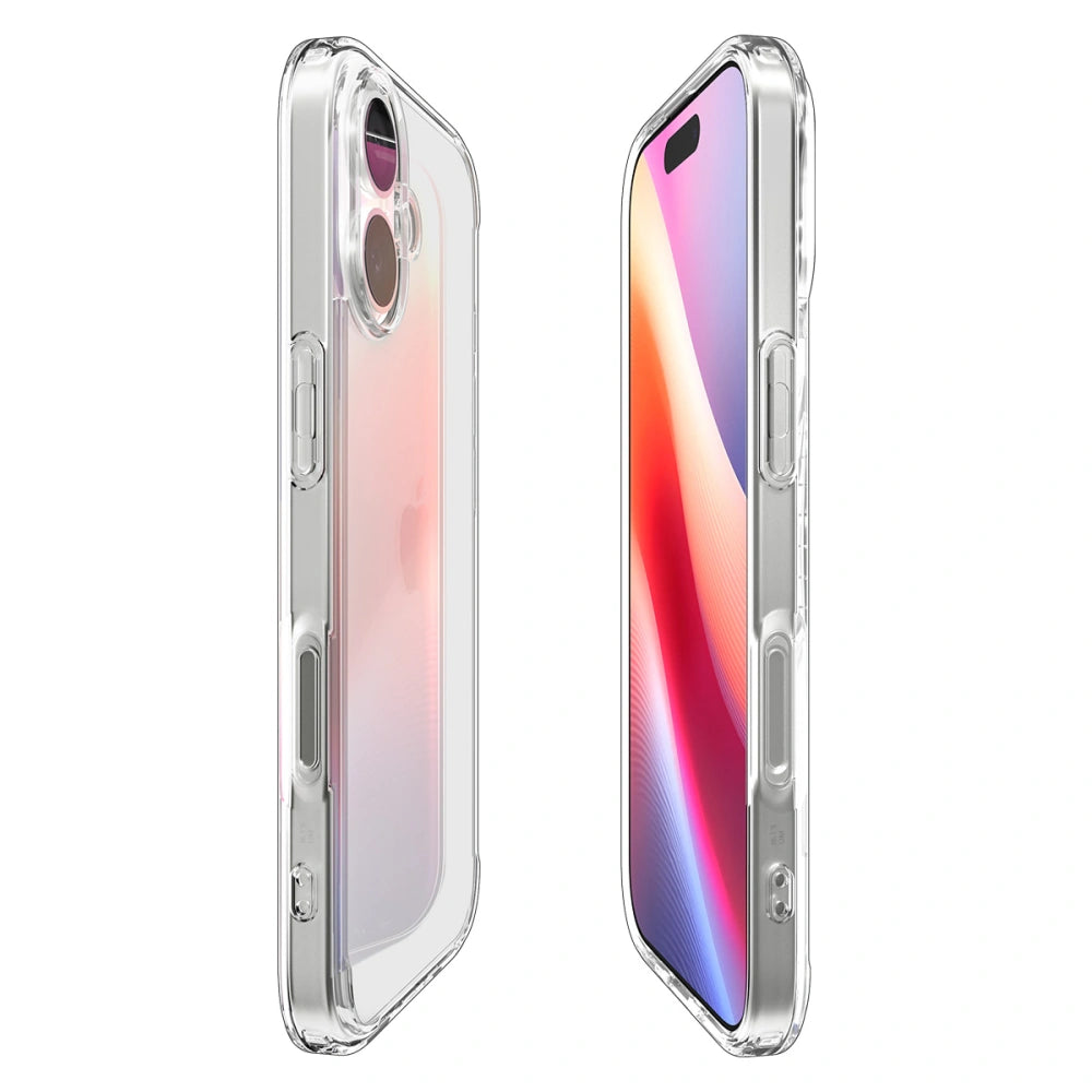 Spigen iPhone 17 - Ultra Hybrid - Σκληρή Θήκη με Πλαίσιο Σιλικόνης - Crystal Clear
