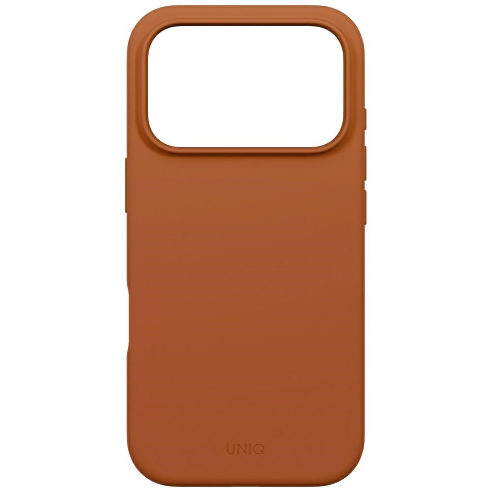 Uniq iPhone 17 Pro - Lino - Θήκη Σιλικόνης με MagSafe - Orange