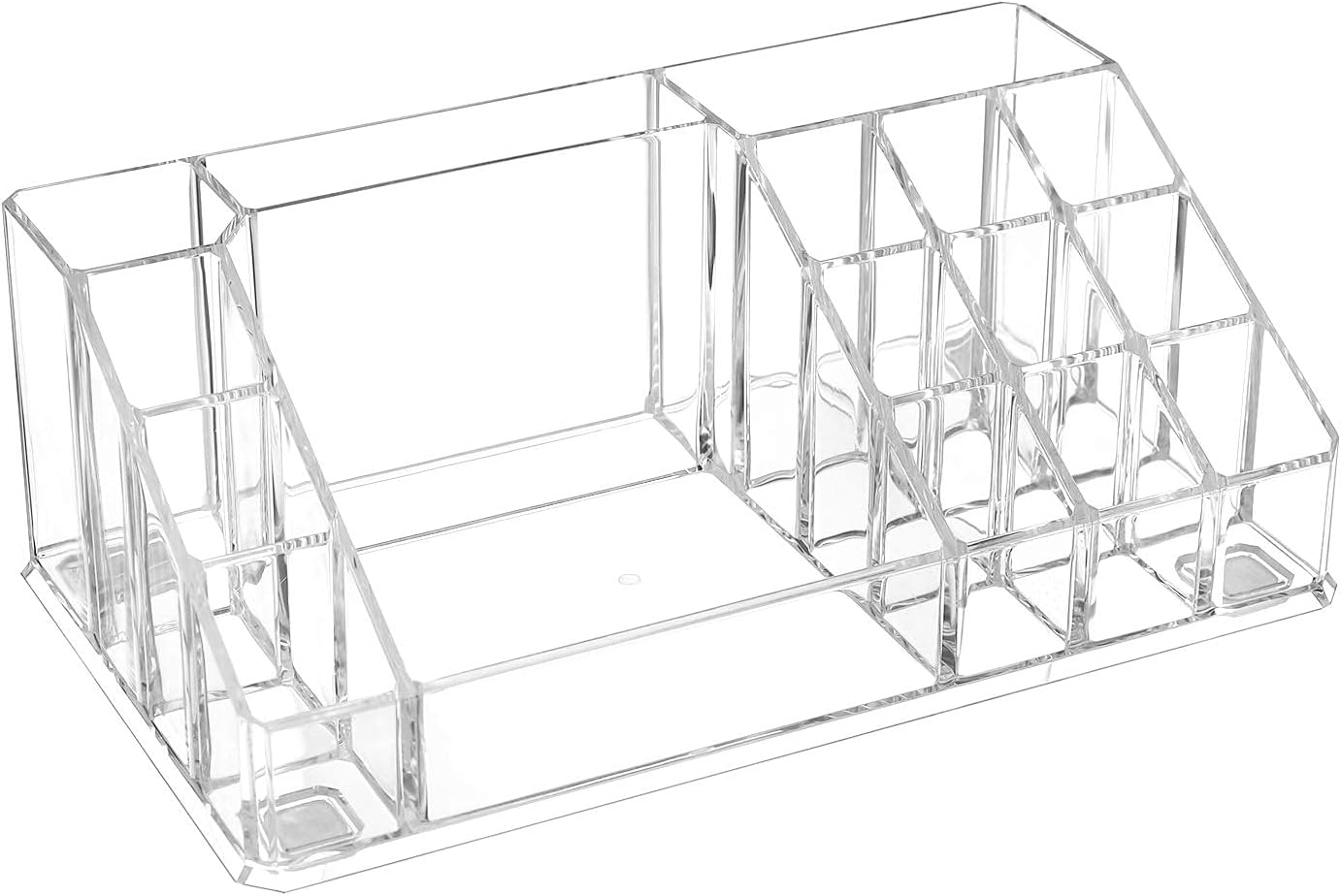 Songmics Ακρυλικός Οργανωτής Καλλυντικών με 6 Συρτάρια - 24 x 13,5 x 30,5 cm - Clear - JKA008TP