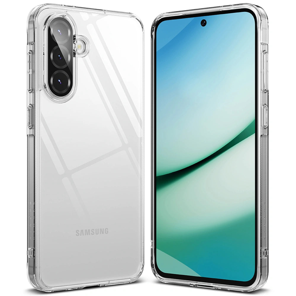Ringke Samsung Galaxy A36 5G / A56 5G Fusion Σκληρή Θήκη με Πλαίσιο Σιλικόνης - Διάφανη