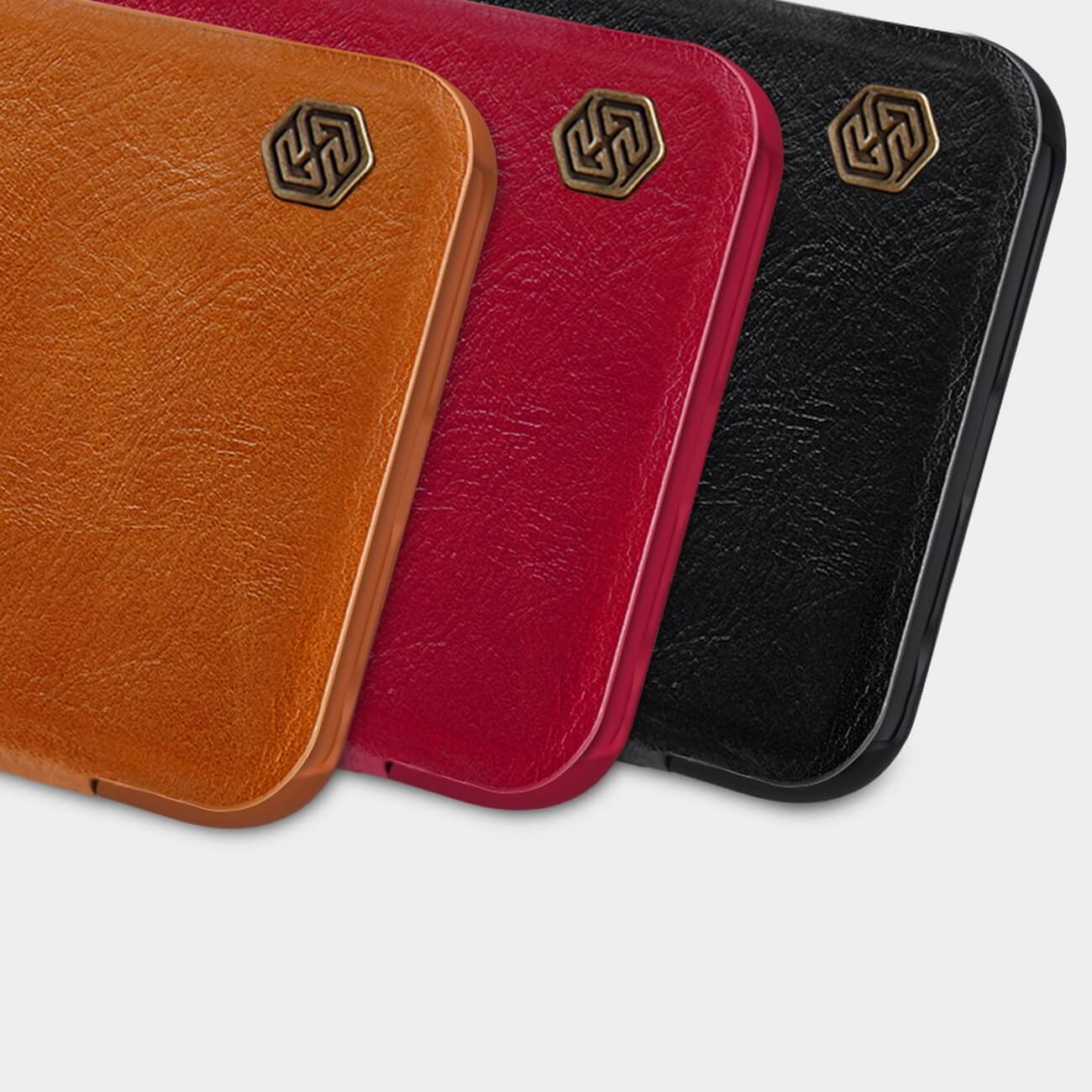 Nillkin Xiaomi Redmi Note 11 / Redmi Note 11S Qin Leather Flip Book Case Θήκη Βιβλίο - Brown