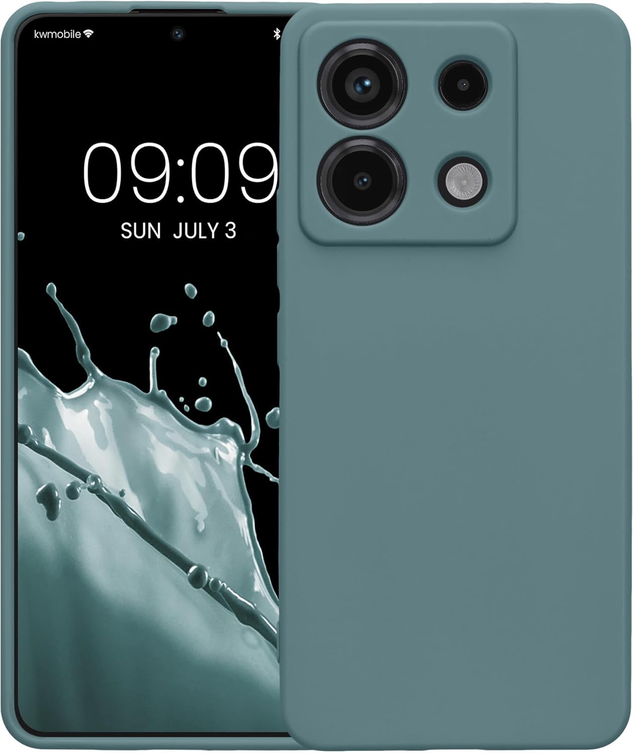 KW Xiaomi Redmi Note 13 Pro 5G / Poco X6 5G Θήκη Σιλικόνης TPU - Arctic Night