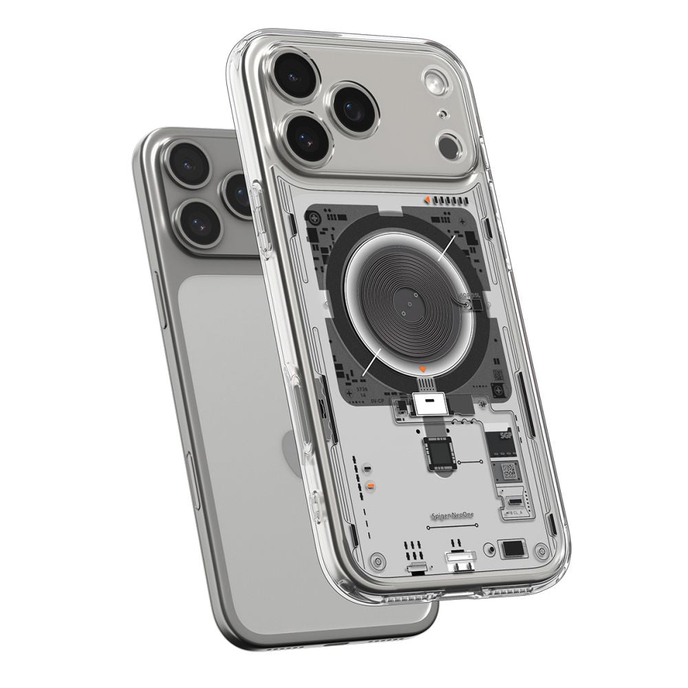 Spigen iPhone 18 Pro Max / iPhone 17 Pro Max - Σκληρή Θήκη με Πλαίσιο Σιλικόνης Και MagSafe - Ultra Hybrid Mag - Neo One