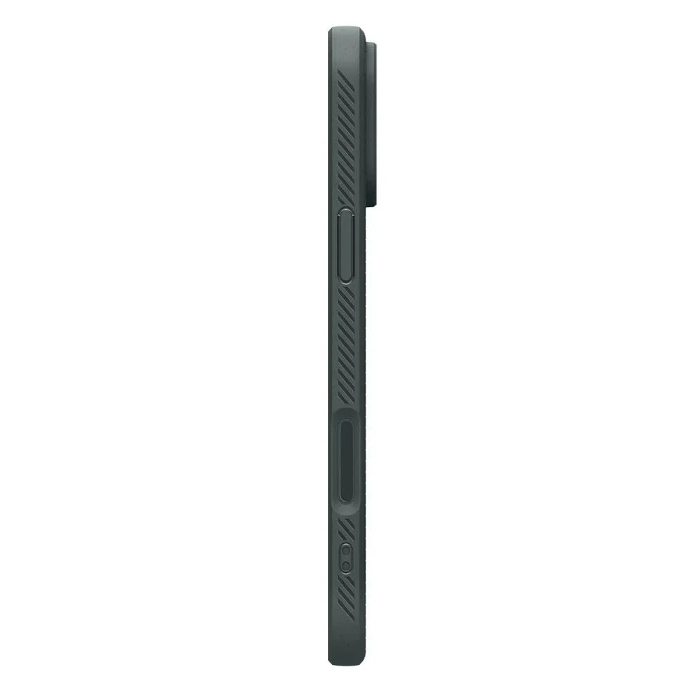 Spigen iPhone 17 Pro Max - Liquid Air - Θήκη Σιλικόνης - Abyss Green