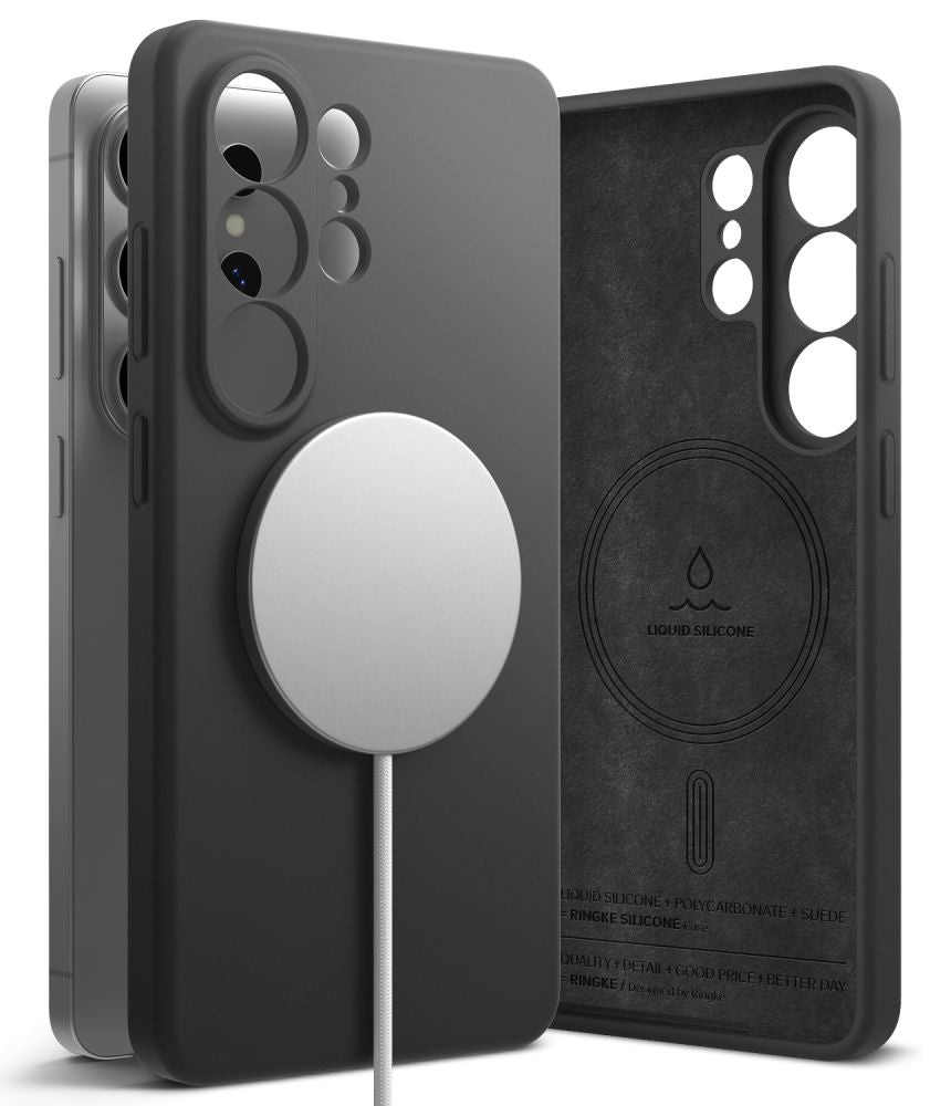 Ringke Samsung Galaxy S26 Ultra - Σκληρή Θήκη Σιλικόνης με MagSafe - Silicone Magnetic MagSafe - Black