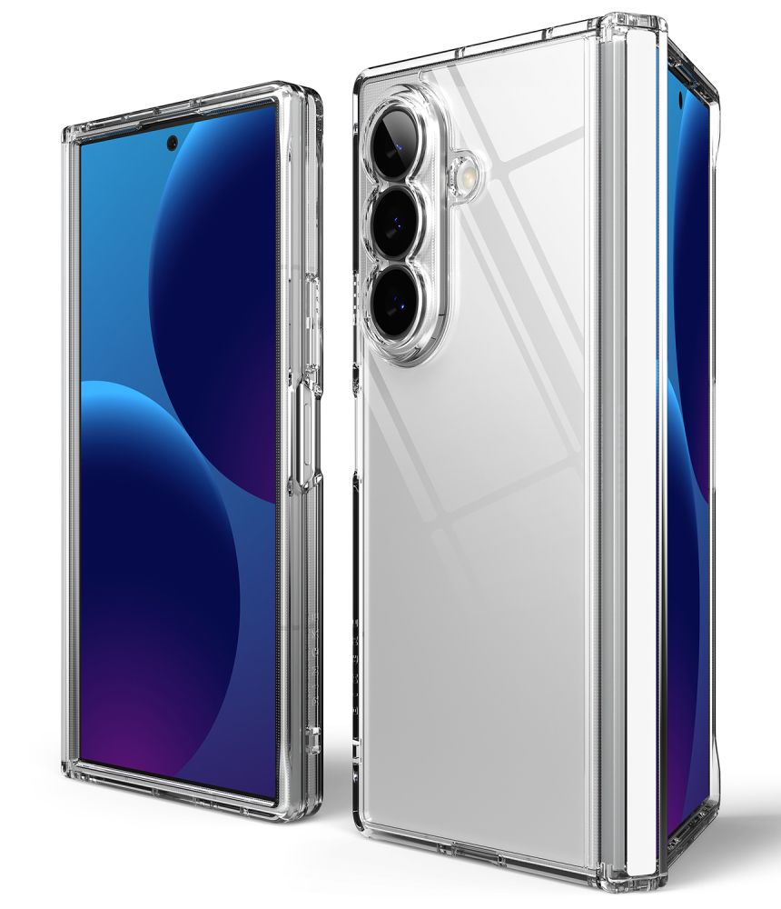 Ringke Samsung Galaxy Z Fold8 Ultra - Σκληρή Θήκη με Πλαίσιο Σιλικόνης - Fusion Flap - Clear