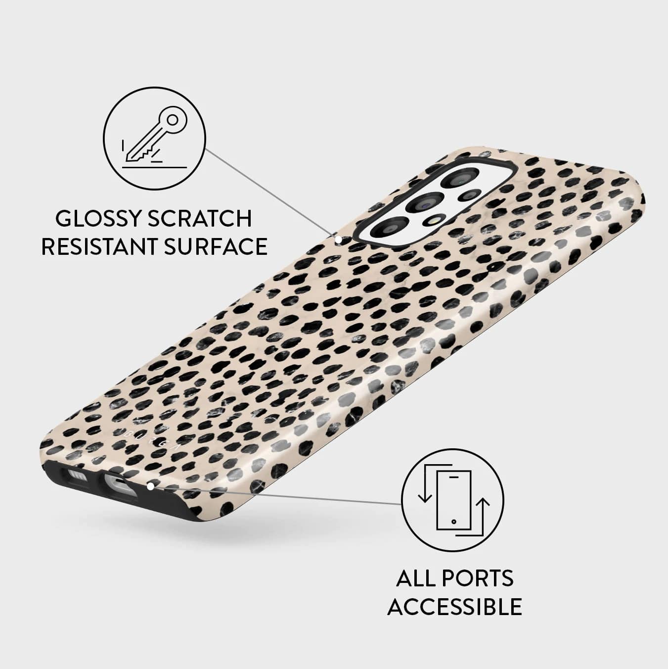 Burga Samsung Galaxy A53 5G Fashion Tough Σκληρή Θήκη - Almond Latte