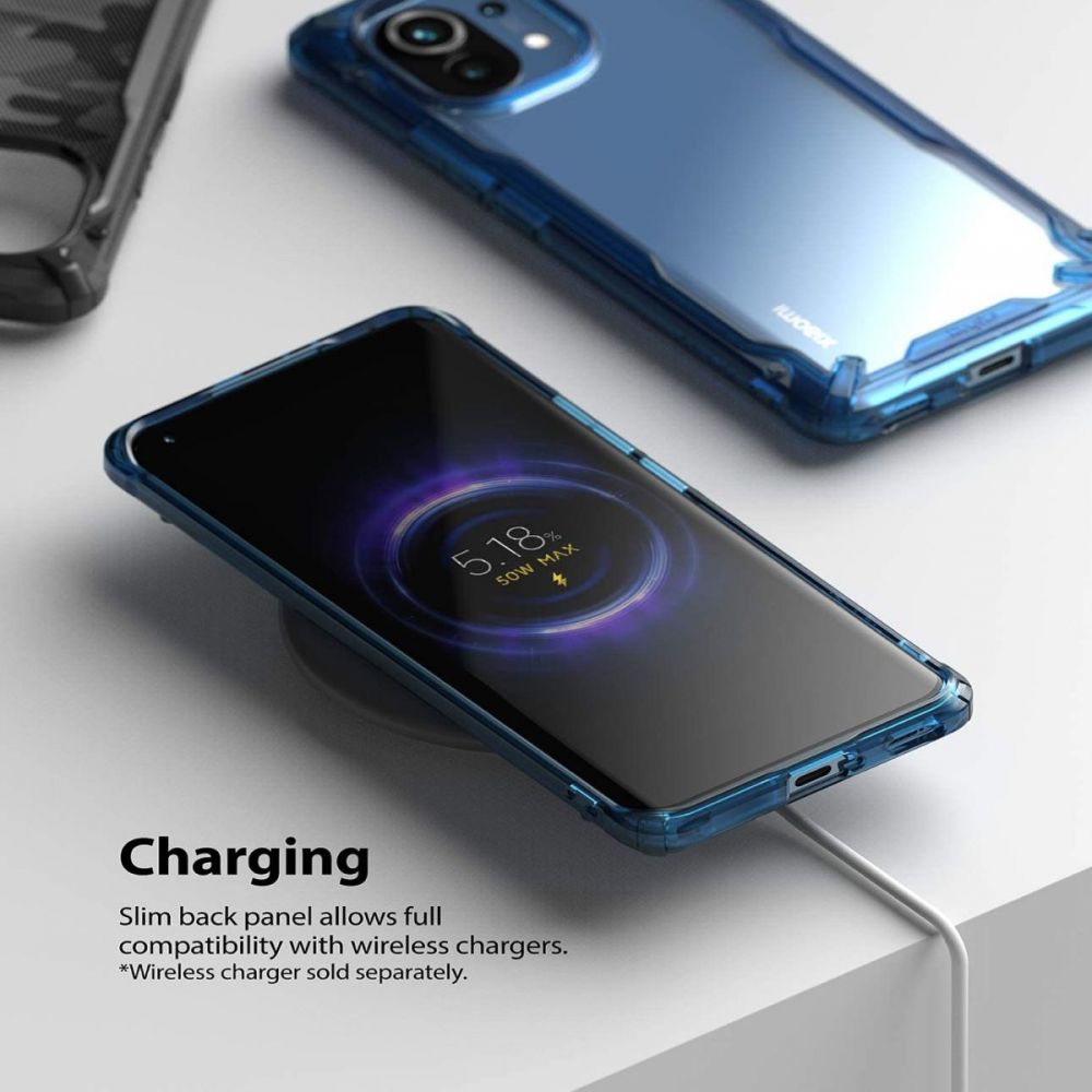 Ringke Xiaomi Mi 11 Fusion X Σκληρή Θήκη με Πλαίσιο Σιλικόνης - Space Blue