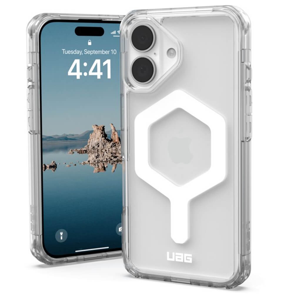 UAG iPhone 16 Plyo Series Θήκη Υψηλής Προστασίας με MagSafe - Ice White