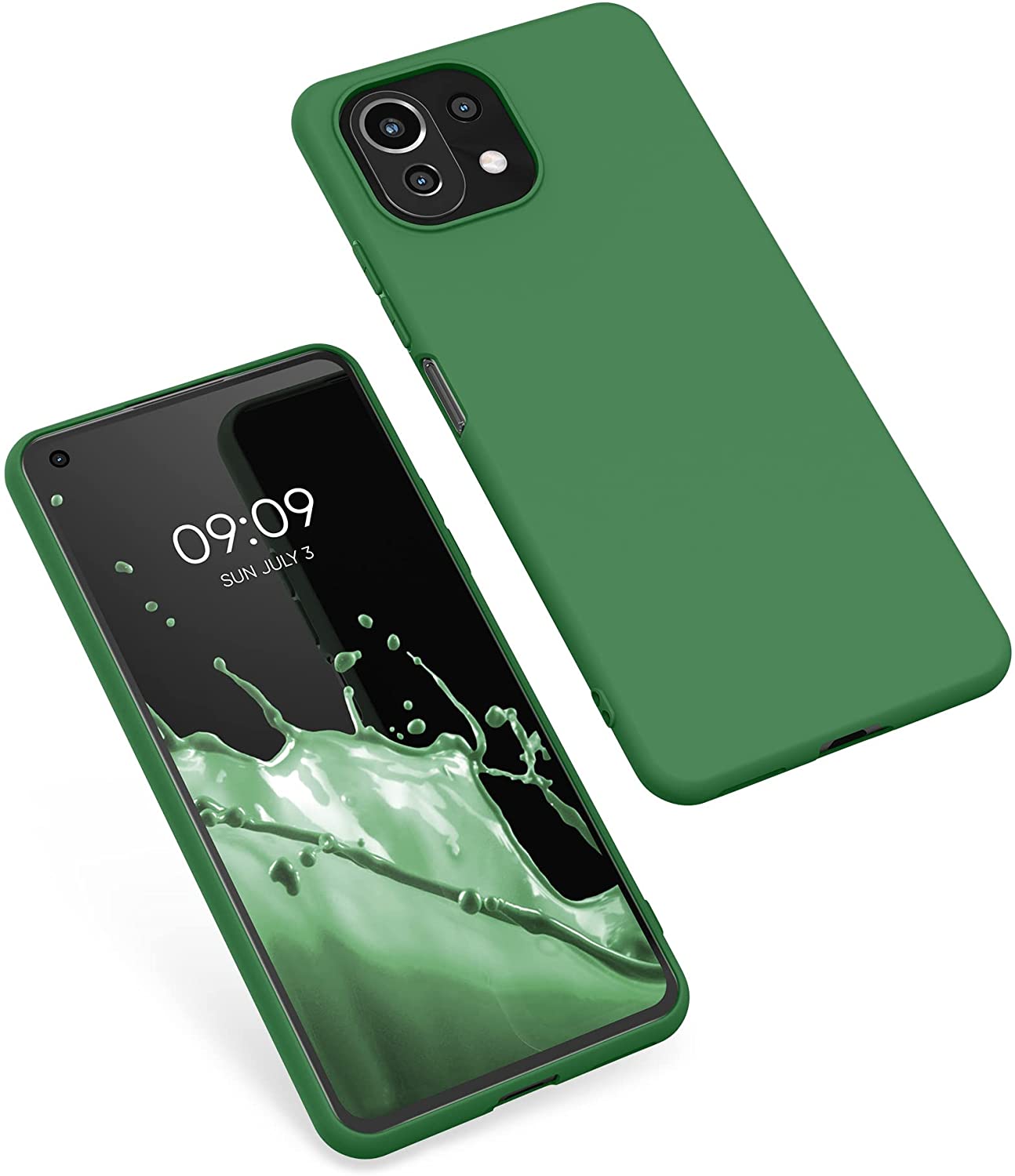 KW Xiaomi Mi 11 Lite / Mi 11 Lite 5G Θήκη Σιλικόνης TPU - Pixie Green - 54726.227