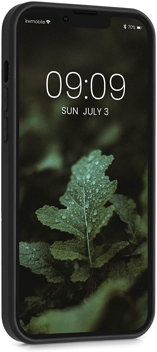 KW iPhone 13 Pro Max Θήκη από Φυσικό Ξύλο - Dark Red - 55981.20