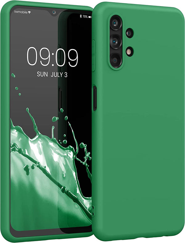 KW Samsung Galaxy A13 4G Θήκη Σιλικόνης TPU - Pixie Green - 57805.227