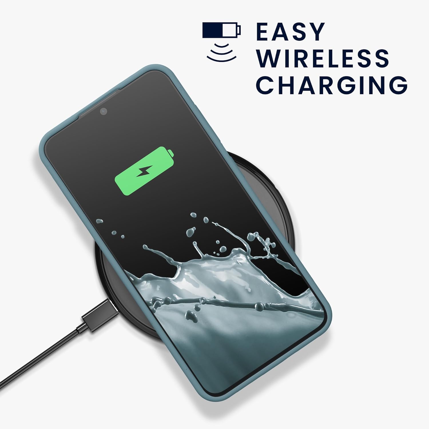 KW Samsung Galaxy S24 Θήκη Σιλικόνης Rubberized TPU - Antique Stone