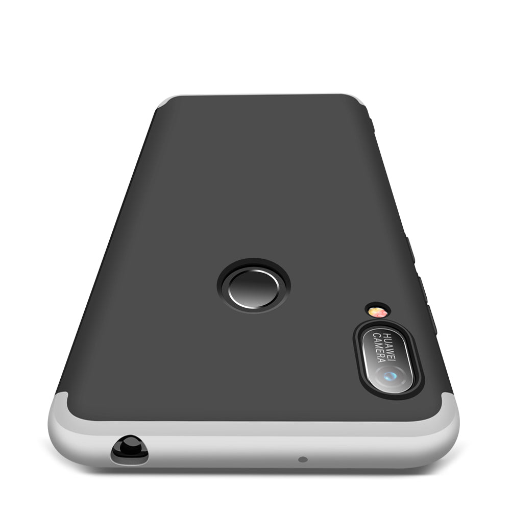 GKK Huawei Y6 2019 Θήκη 360 Full Body - Black / Silver