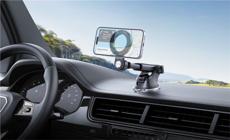 Mobile Origin 2in1 Μαγνητική Βάση για το Ταμπλό και τον Αεραγωγό του Αυτοκινήτου MO21 - Black